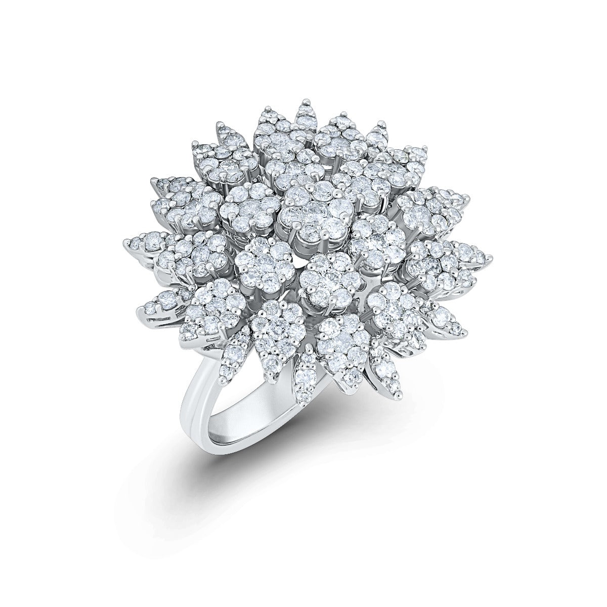 Celestial Bloom Diamond Bridal Necklace Set