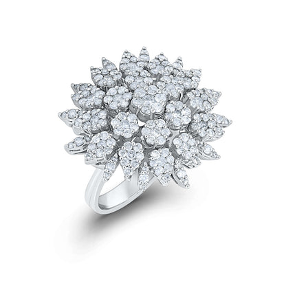 Celestial Bloom Diamond Bridal Necklace Set