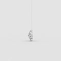 Nakshatra Stellar Brilliance Diamond Cluster Pendant