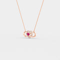 Eternal Ruby Heart Pendant