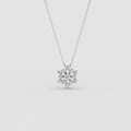 Nakshatra Stellar Brilliance Diamond Cluster Pendant