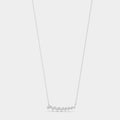 Red Carpet Celeste Petal Diamond Curve Pendant 18K Gold