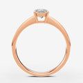 Classic Cushion Solitaire Ring in 18K Rose Gold