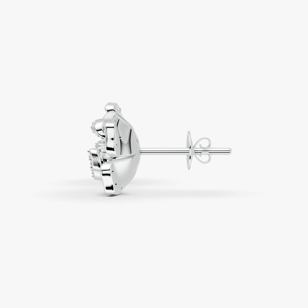 Rosea Eternal Bloom Diamond Earrings in 18K Rose Gold