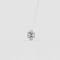 Nakshatra Stellar Brilliance Diamond Cluster Pendant