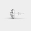 Nakshatra Stellar Brilliance Diamond Cluster Stud Earrings