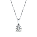 1 Carat Natural Round Diamond Solitaire Pendant
