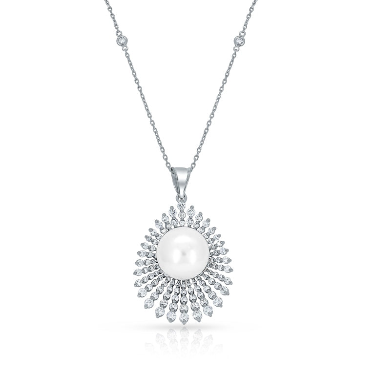 Fancy South Sea Water Pearl Pendant - Drop Shaped