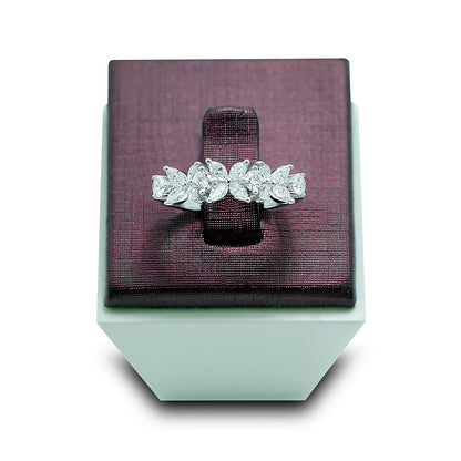 Red Carpet Half Eternity Round and Marquise Diamond Ring