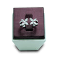 Red Carpet Twin Flower Diamond Ring