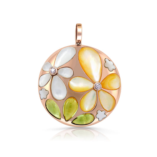 Soleil Garden Mother-of-Pearl Pendant