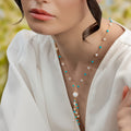 Riviera Pearl Tassel Necklace in 18K Yellow Gold